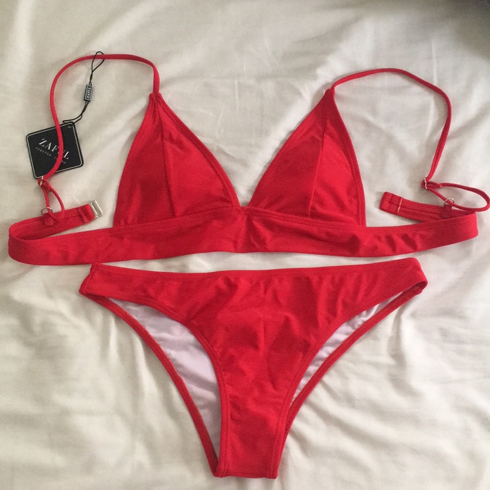Red Zaful Bikini. Runs small
